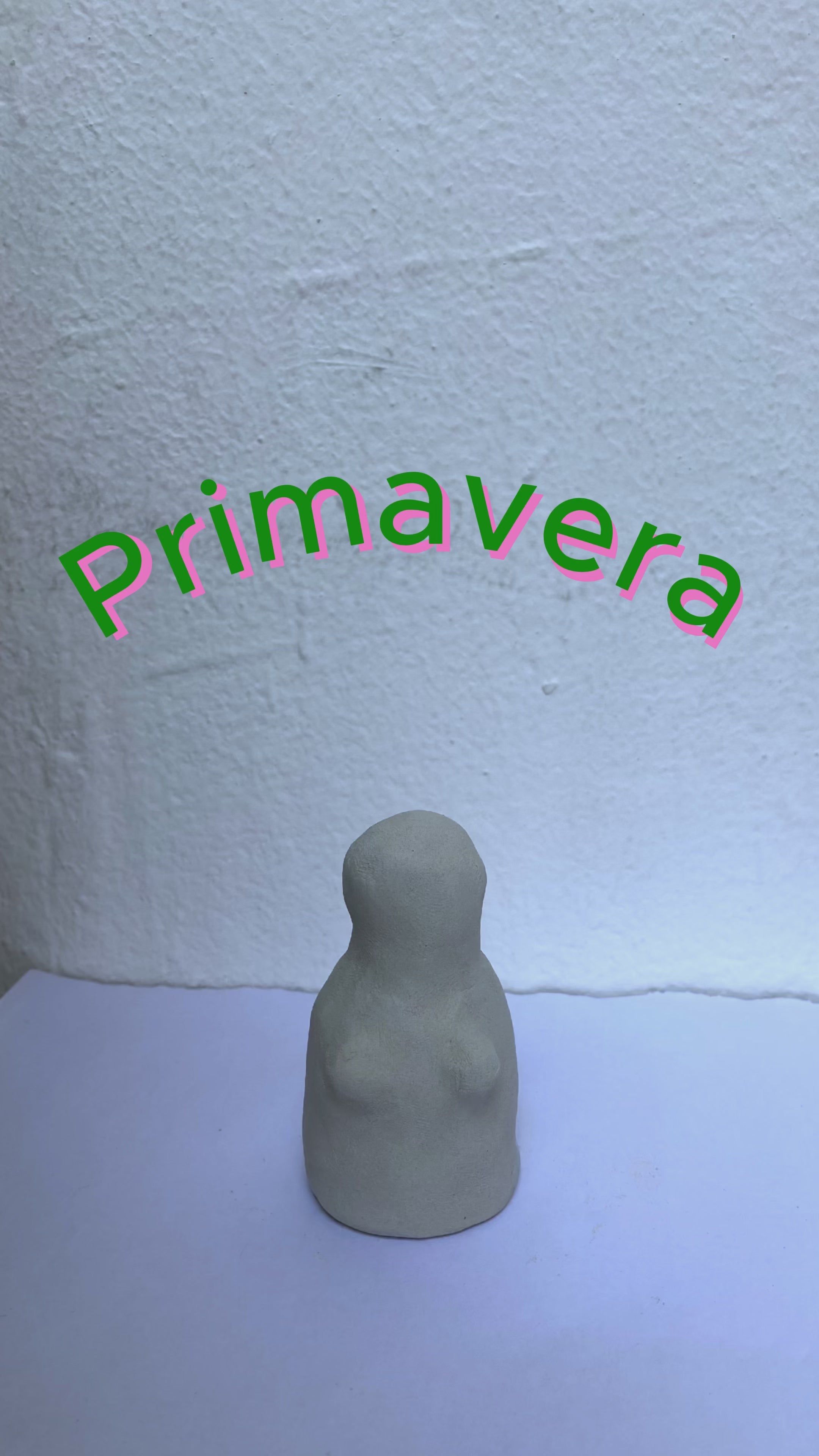 Primavera – Veilleur d'humain femme en grès