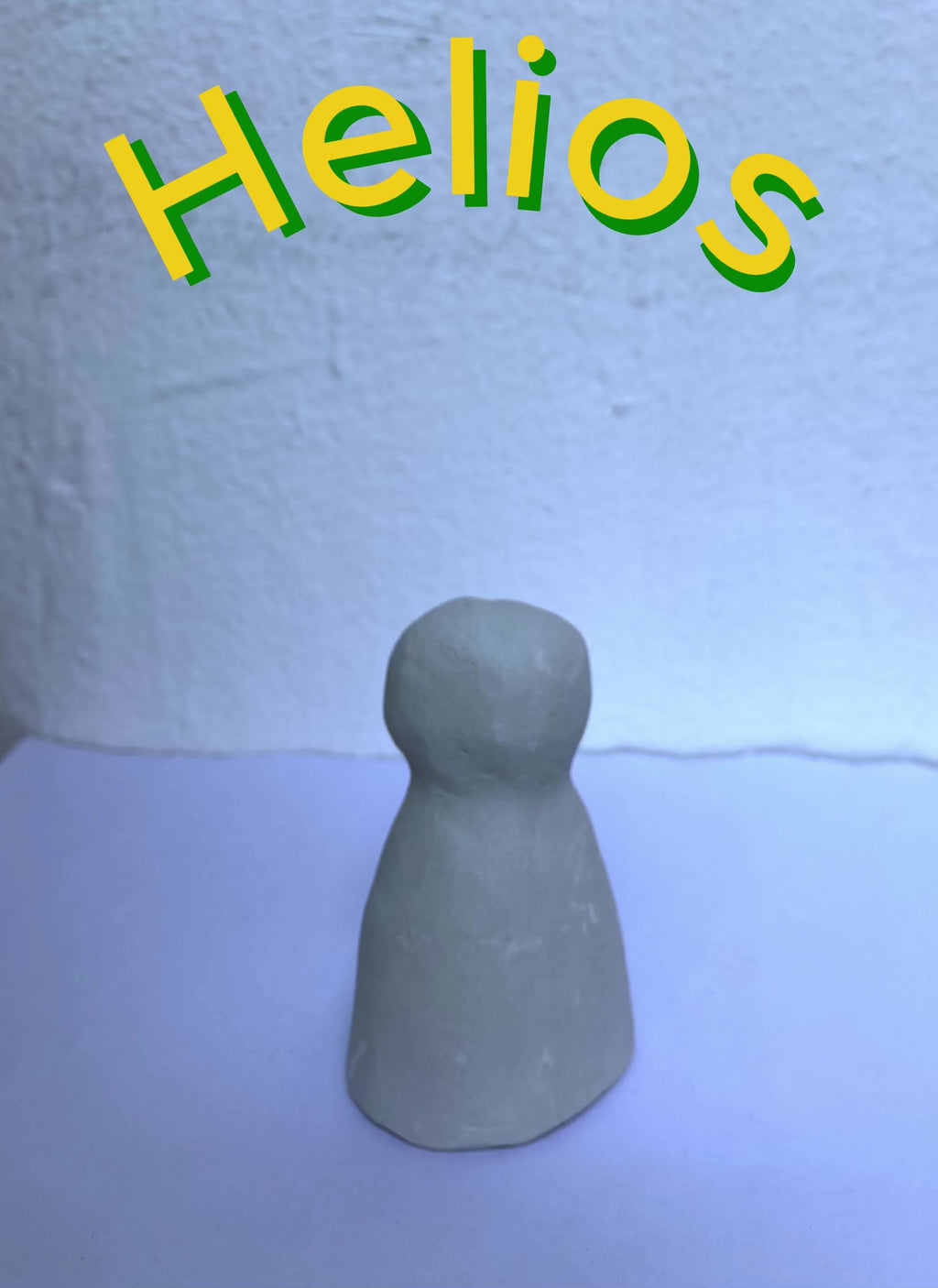 Helios – Veilleur d'humain homme en grès
