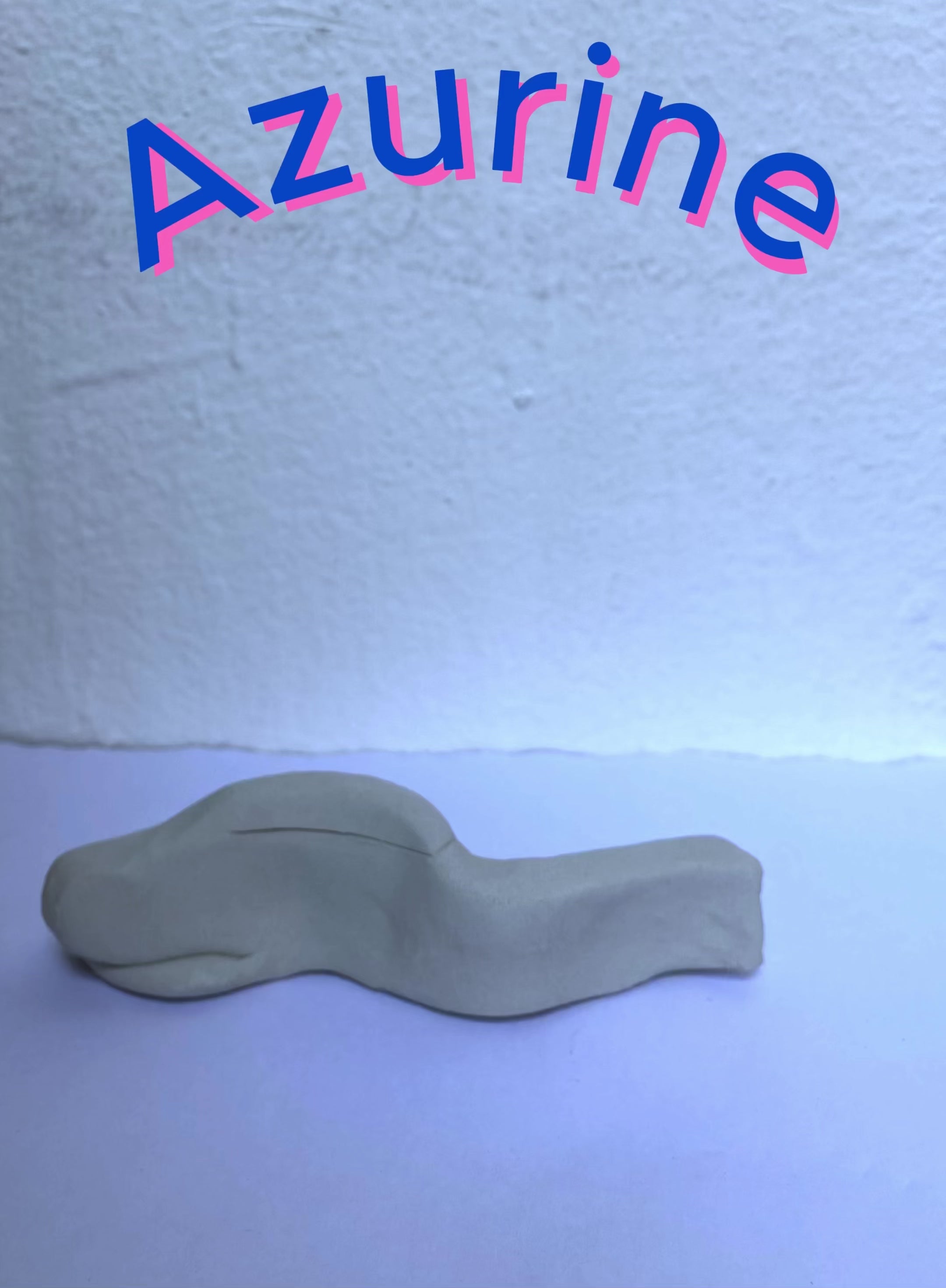 Azurine – Veilleur de plantes en grès
