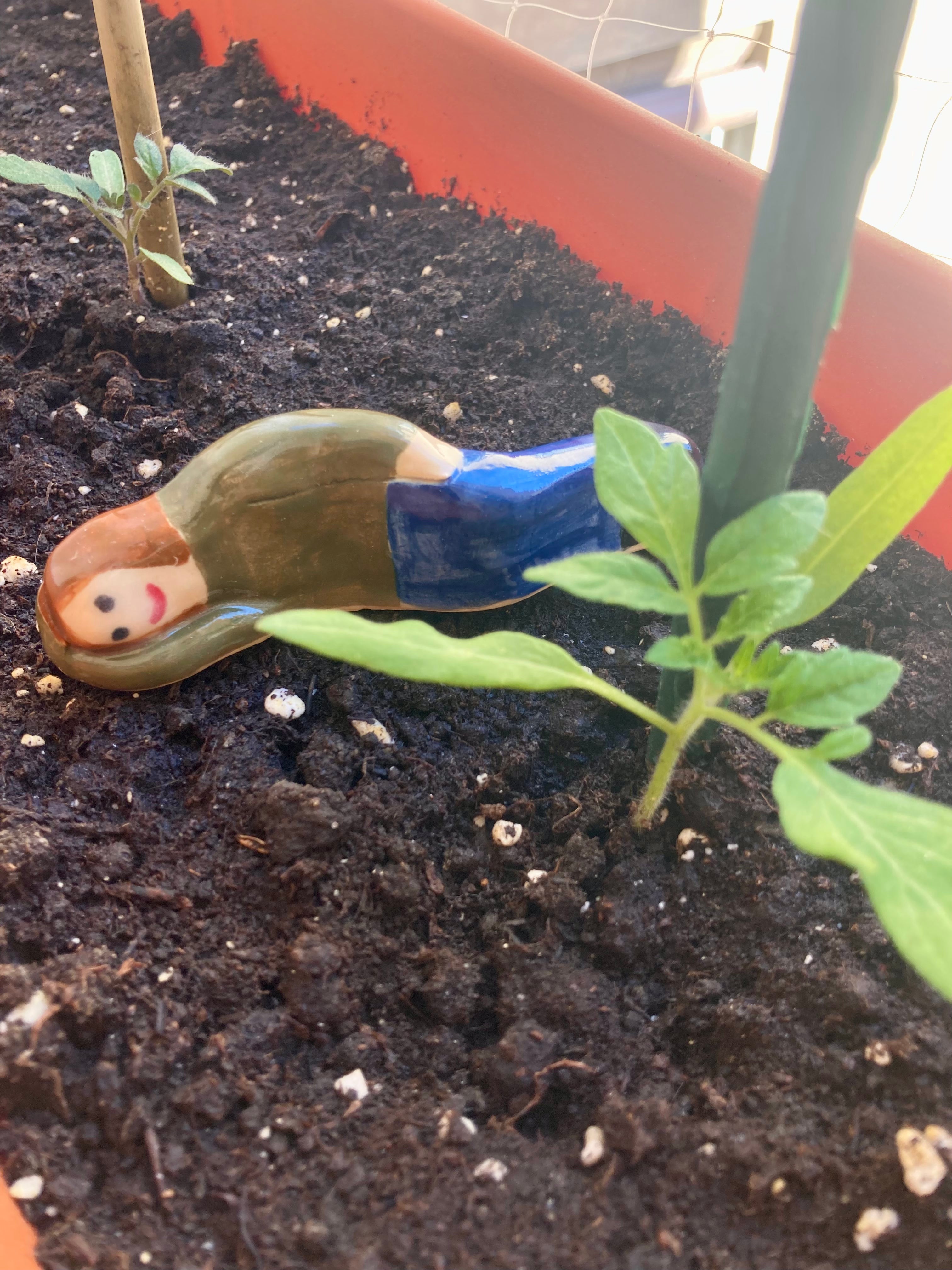 Verdazur – Veilleur de plantes en grès