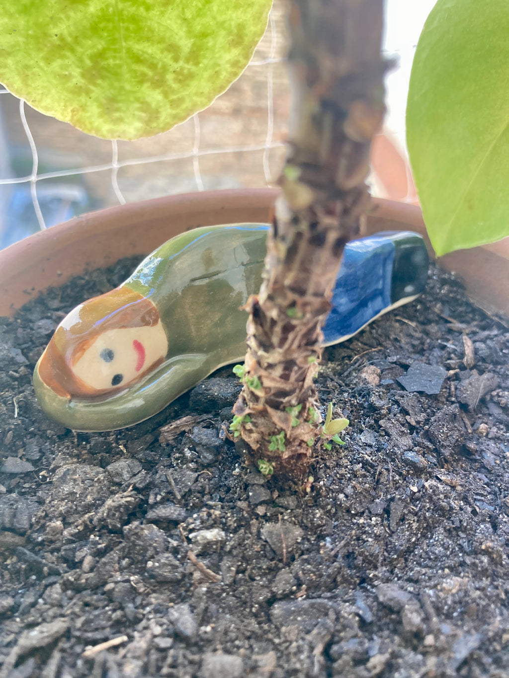 Verdazur – Veilleur de plantes en grès